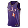 Camiseta Hombre NBA Phoenix Suns Devin Booker 2024-25 Nike City Edition Violeta Swingman